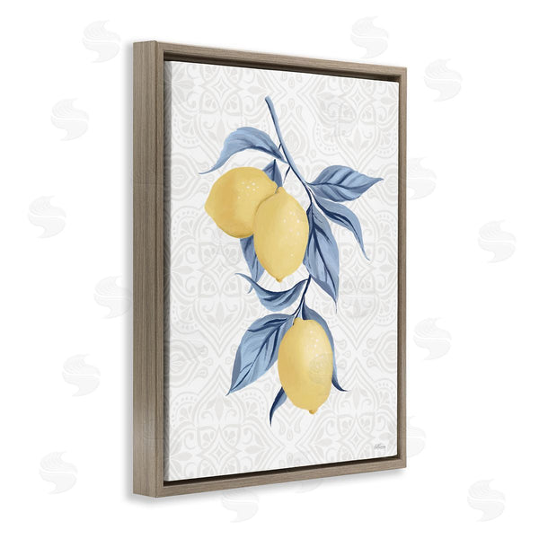 Stupell Industries Cat Thurman Designs | Geometric Mosaic Lemons Wall Art