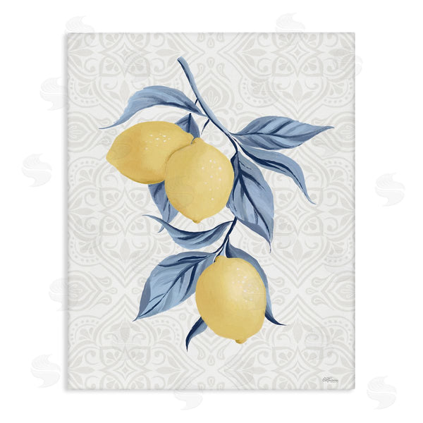 stupell industries Cat Thurman Designs | Geometric Mosaic Lemons Wall Art