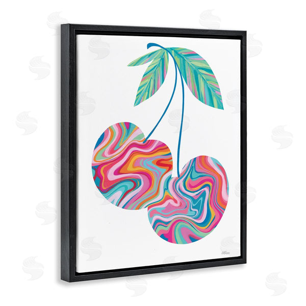 Stupell Industries Cat Thurman Designs | Groovy Waves Cherries