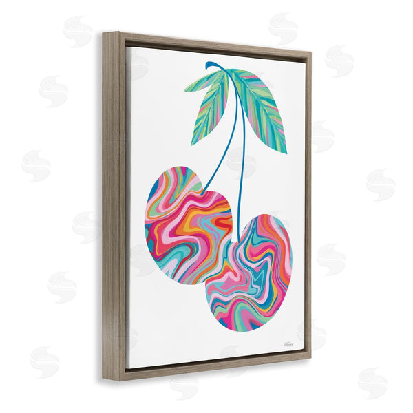 Stupell Industries Cat Thurman Designs | Groovy Waves Cherries