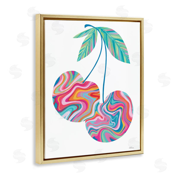 Stupell Industries Cat Thurman Designs | Groovy Waves Cherries