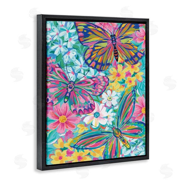 Stupell Industries Cat Thurman Designs | Modern Butterflies & Blossoms Wall Art
