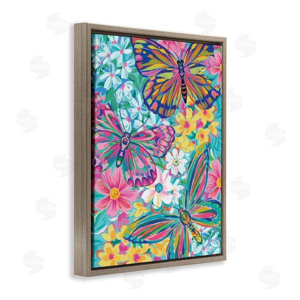 Stupell Industries Cat Thurman Designs | Modern Butterflies & Blossoms Wall Art