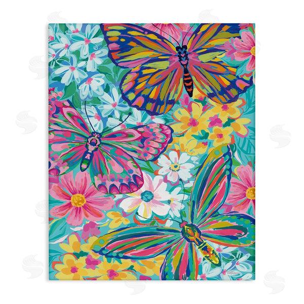 stupell industries Cat Thurman Designs | Modern Butterflies & Blossoms Wall Art