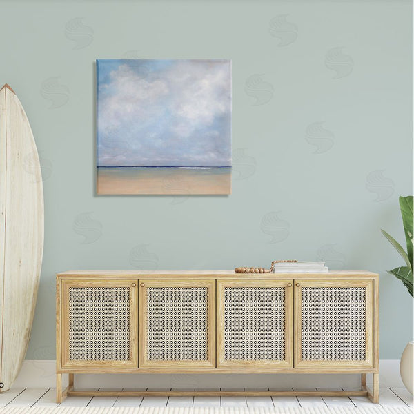 Stupell Industries Catherine Andersen | Abstract Beach Clouds Ocean Horizon Wall Art