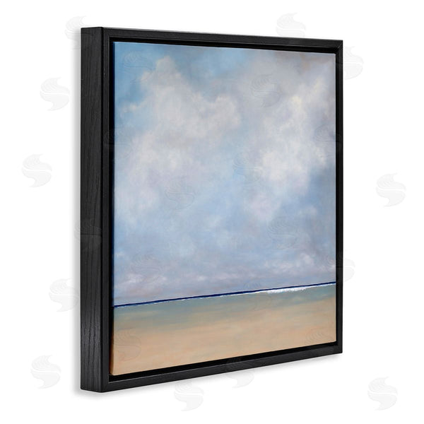 Stupell Industries Catherine Andersen | Abstract Beach Clouds Ocean Horizon Wall Art