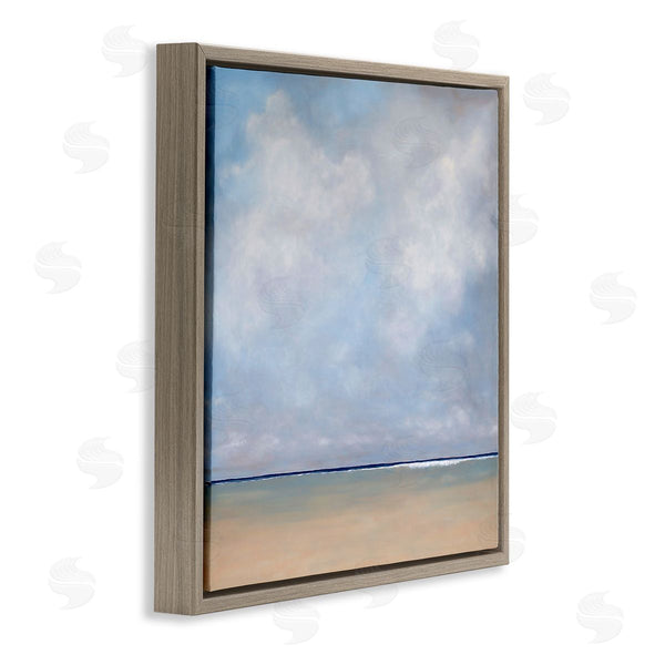 Stupell Industries Catherine Andersen | Abstract Beach Clouds Ocean Horizon Wall Art