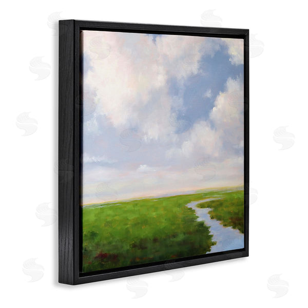 Stupell Industries Catherine Andersen | Rural Country Grassland Stream Wall Art