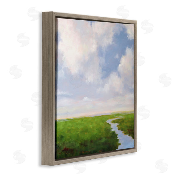Stupell Industries Catherine Andersen | Rural Country Grassland Stream Wall Art