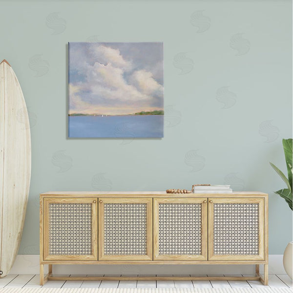 Stupell Industries Catherine Andersen | Vast Cloudy Sky Panoramic Ocean View Wall Art