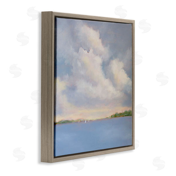 Stupell Industries Catherine Andersen | Vast Cloudy Sky Panoramic Ocean View Wall Art