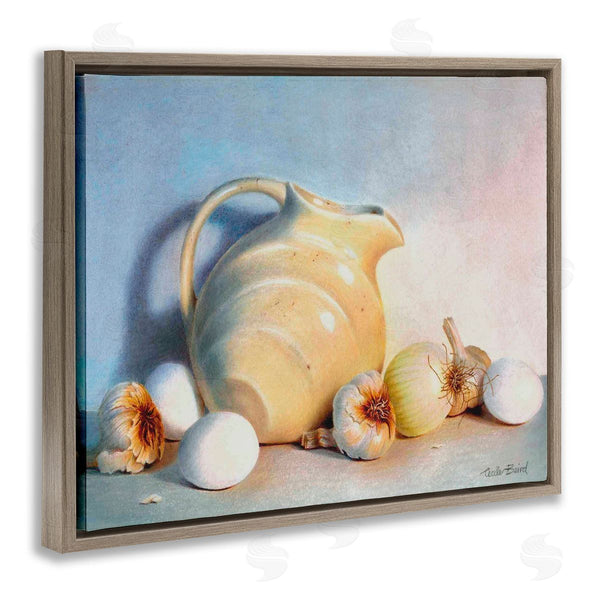 Stupell Industries Cecile Baird | Varied Vegetables Scattered Traditional Still Life Vase Wall Art