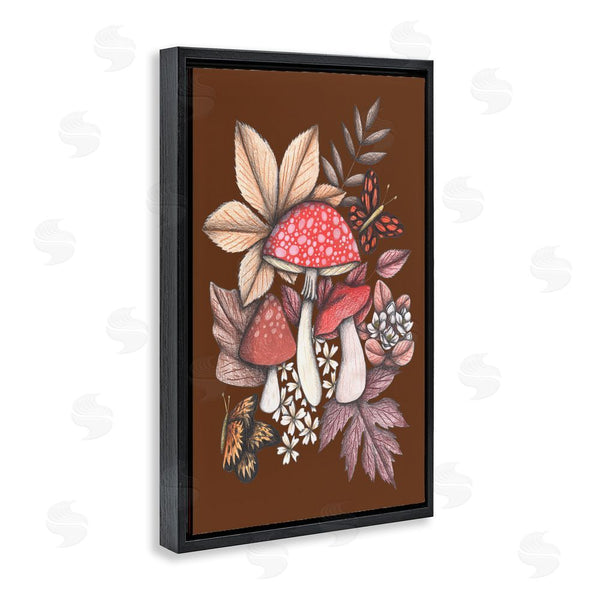 Stupell Industries Cecilia Battaini | Autumnal Mushrooms Magic Wall Art