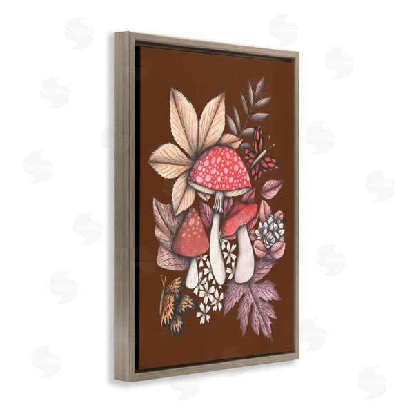 Stupell Industries Cecilia Battaini | Autumnal Mushrooms Magic Wall Art