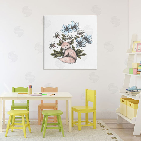 Stupell Industries Cecilia Battaini | Gentle Fox With Flowers Wall Art