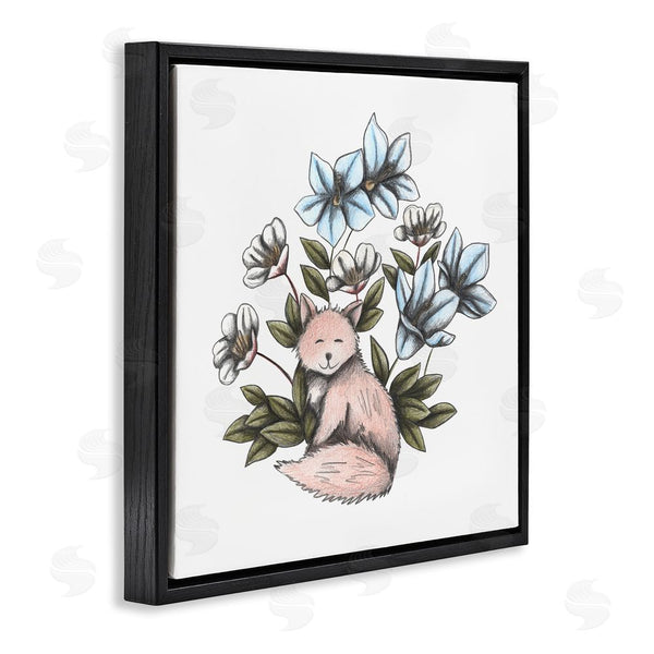 Stupell Industries Cecilia Battaini | Gentle Fox With Flowers Wall Art