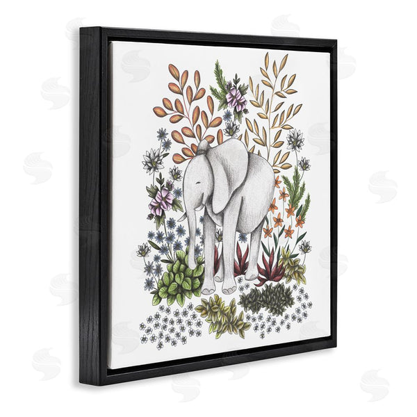 Stupell Industries Cecilia Battaini | Jungle Wildlife Elephant Wall Art