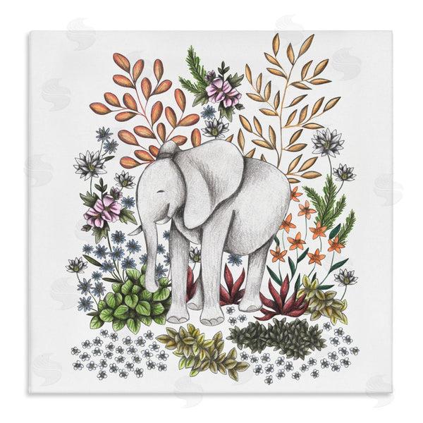 stupell industries Cecilia Battaini | Jungle Wildlife Elephant Wall Art