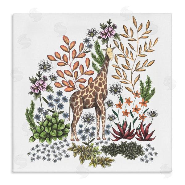stupell industries Cecilia Battaini | Jungle Wildlife Giraffe Wall Art