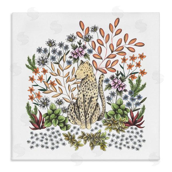 stupell industries Cecilia Battaini | Jungle Wildlife Leopard Wall Art