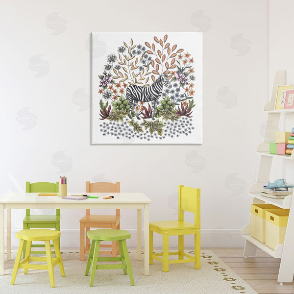 Stupell Industries Cecilia Battaini | Jungle Wildlife Zebra Wall Art