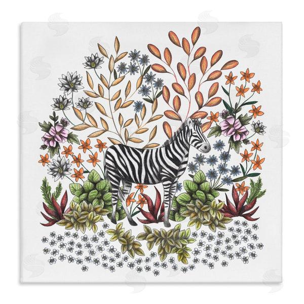 stupell industries Cecilia Battaini | Jungle Wildlife Zebra Wall Art