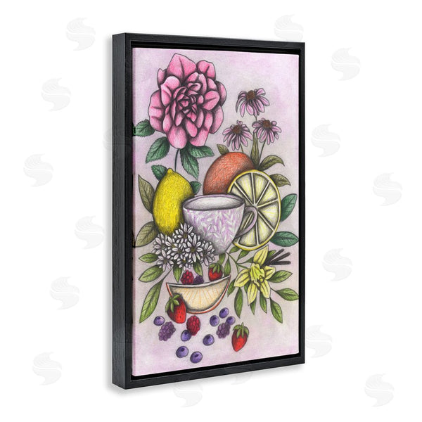 Stupell Industries Cecilia Battaini | Rococo Tea With Fruits Wall Art