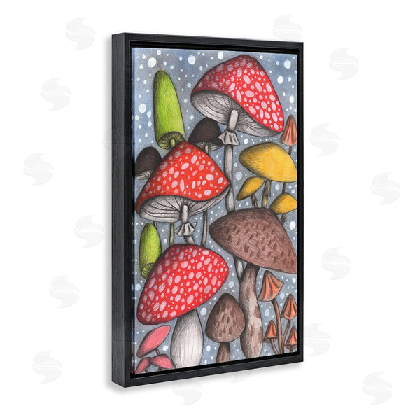 Stupell Industries Cecilia Battaini | Sketched Magical Mushrooms Wall Art