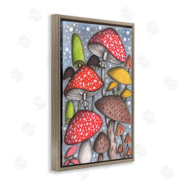 Stupell Industries Cecilia Battaini | Sketched Magical Mushrooms Wall Art