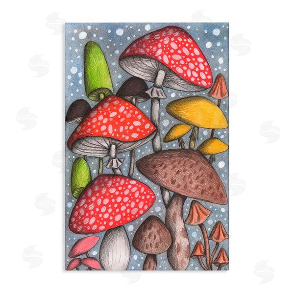 stupell industries Cecilia Battaini | Sketched Magical Mushrooms Wall Art