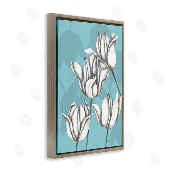 Stupell Industries Cecilia Battaini | Sketched Tulips Keep Growing Wall Art