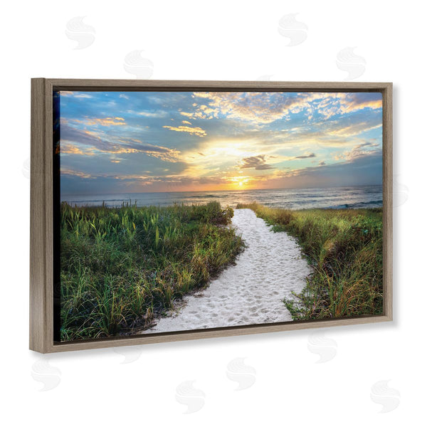 Stupell Industries Celebrate Life Gallery | Morning Trail To Beach