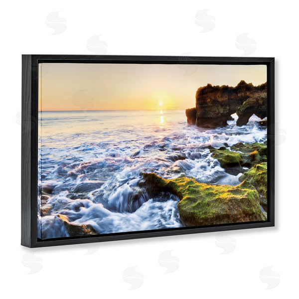 Stupell Industries Celebrate Life Gallery | Sunset Over Rocky Coast
