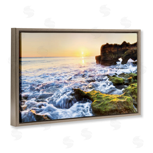 Stupell Industries Celebrate Life Gallery | Sunset Over Rocky Coast
