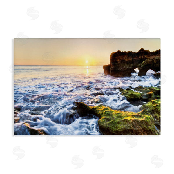 stupell industries Celebrate Life Gallery | Sunset over Rocky Coast