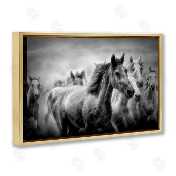 Stupell Industries Celebrate Life Gallery | Sunset Wildlife Horses