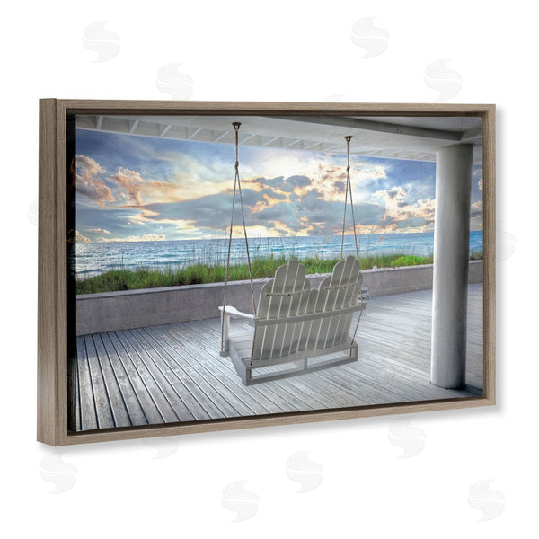 Stupell Industries Celebrate Life Gallery | Swing At The Beach