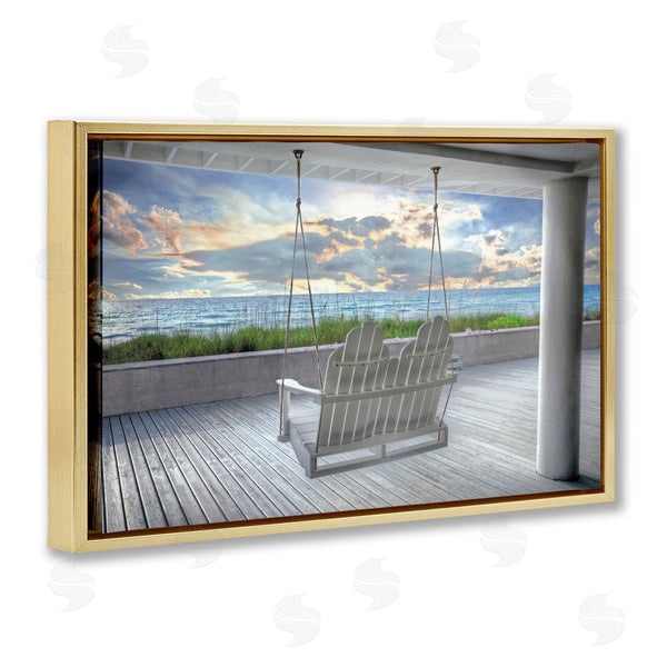 Stupell Industries Celebrate Life Gallery | Swing At The Beach