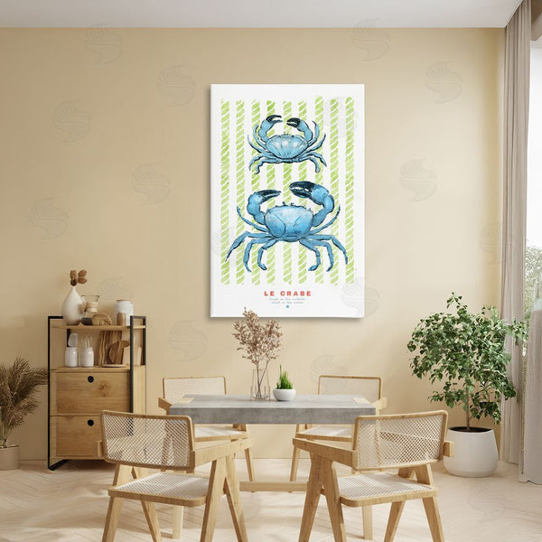 Stupell Industries Chad Barrett | Modern Bistro Crabs