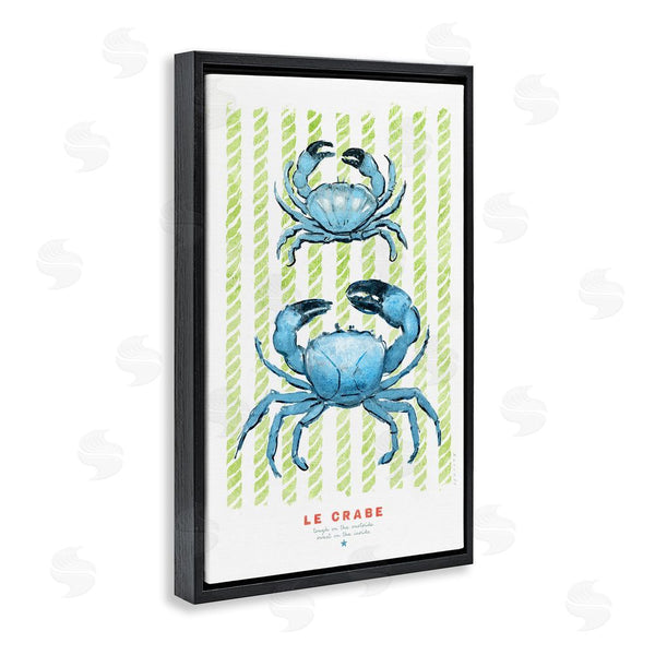 Stupell Industries Chad Barrett | Modern Bistro Crabs