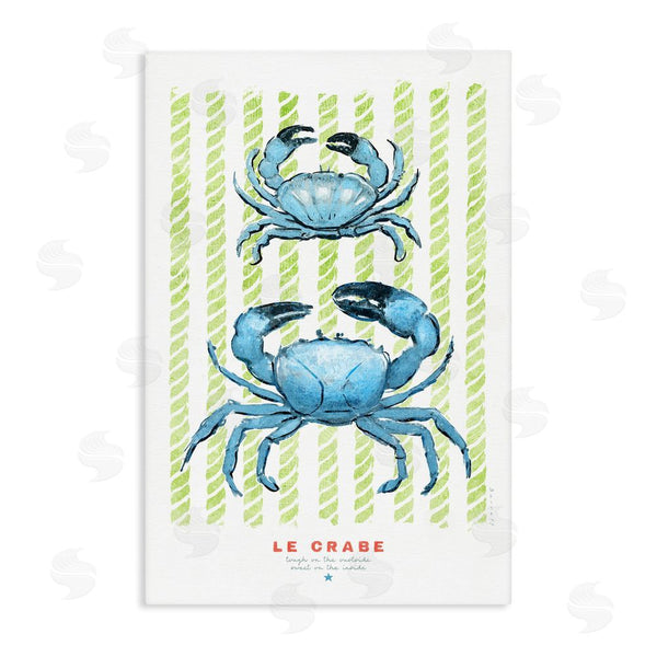 stupell industries Chad Barrett | Modern Bistro Crabs