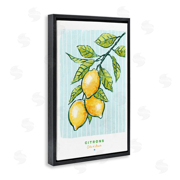 Stupell Industries Chad Barrett | Modern Bistro Lemons