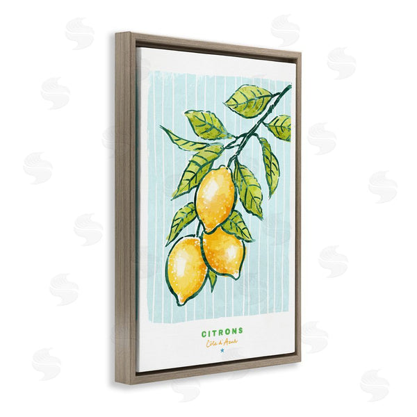 Stupell Industries Chad Barrett | Modern Bistro Lemons