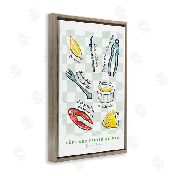 Stupell Industries Chad Barrett | Modern French Bistro