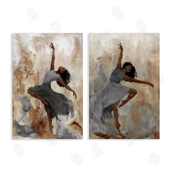 stupell industries Charity Henderson | Abstract Interpretive Dance Figure Wall Art