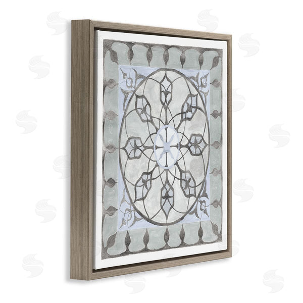 Stupell Industries Charity Henderson | Boho Rustic Fractal Pattern Wall Art