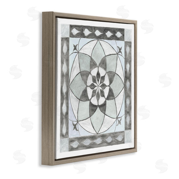 Stupell Industries Charity Henderson | Boho Symmetrical Geometric Shapes Wall Art