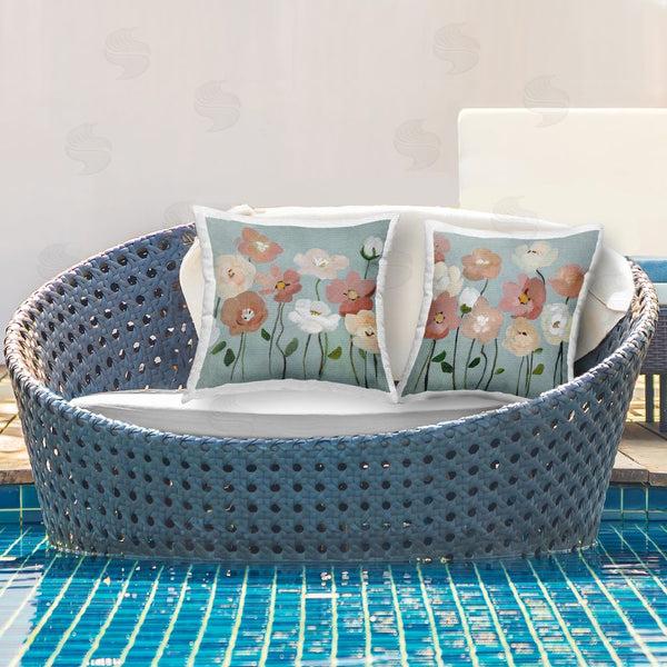Stupell Industries Charity Henderson | Budding Boho Blooms Printed Throw Pillow Set