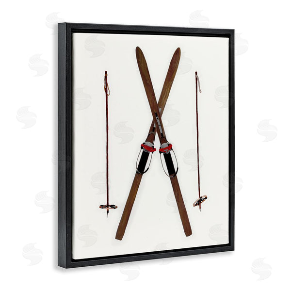 Stupell Industries Charity Henderson | Minimal Winter Skis
