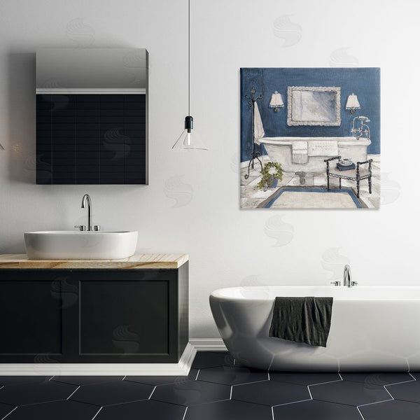 Stupell Industries Charlene Olson | Blue Bath Ready For Relaxing